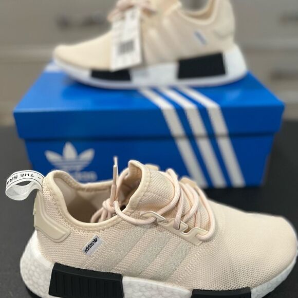 NMD R1 Ecru Tint Cream Color Mens Size 5 Women Size 6.5 Brand New With Box